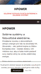 Mobile Screenshot of hpower.sk